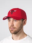 Бейсболка MITCHELL NESS арт. EU246-CHIBUL-RED Chicago Bulls NBA (красный)